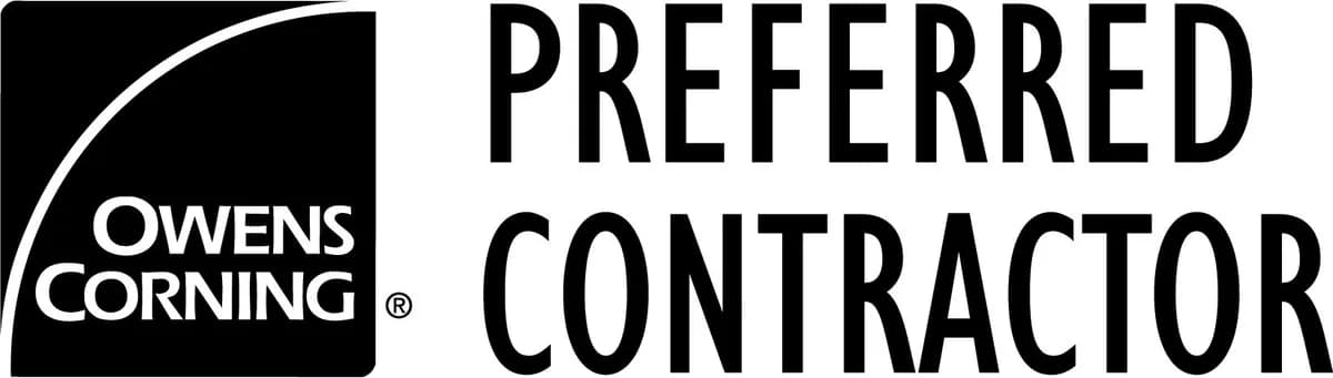Owens Corning Preferred Contractor badge